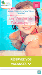 Mobile Screenshot of camping-jardins-atlantique.com